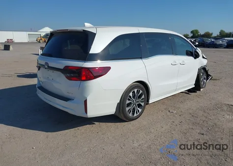 2025 Honda Odyssey Elite z USA, uszkodzony, nr VIN 5FNRL6H91SB049345